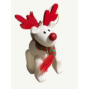 Vintage Avon Belvedere Christmas Reindeer ornament 1987